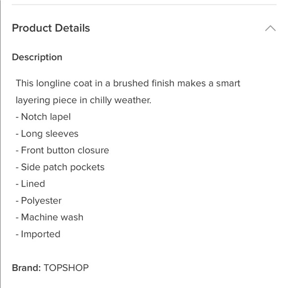 Topshop Carly Brushed Coat - Picture 5 of 5